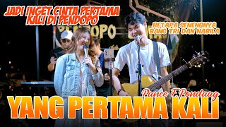 Yang Pertama Kali  PANCE PONDAAG Live Ngamen Tri Suaka Ft Nabila [upl. by Willdon]