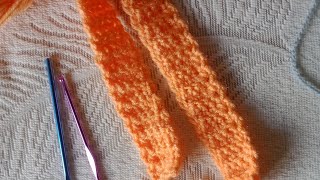 Pyrshang thaiñ RIBBING  Crochet RIBBING with SCBLO [upl. by Stimson683]