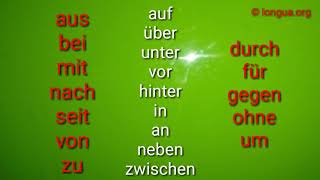 Präpositionen  Dativ Akkusativ Wechsel Präpositionen Deutsch lernen  A1 A2 B1  den dem [upl. by Kneeland545]