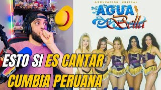 REACCIONO A agua bella por PRIMERA VEZ Cumbia Peruana [upl. by Portland]