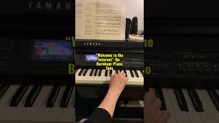 “Welcome to the internet”Bo BurnhamPiano Tutorialshortsvideomusictiktokpianotiktokvideo [upl. by Lenna]