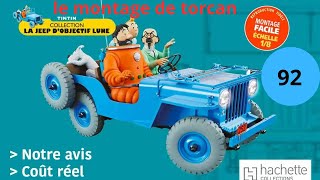 hachette la jeep de tintin montage du numero 92 [upl. by Heman]