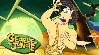 What Is George Afraid Of 😨  George of the Jungle  Full Episode  Cartoons For Kids [upl. by Sedruol706]