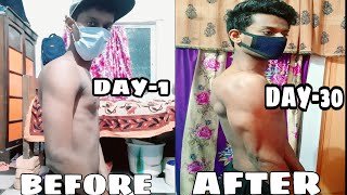 I did 100 Triceps extension for 30 days Epic transformation Fitness Samurai Warrior [upl. by Nerred]