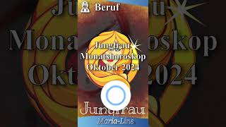 Jungfrau BERUF 👷‍♀️ Horoskop Oktober 2024 [upl. by Elorac]