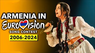 Armenia in Eurovision Song Contest 🇦🇲 2024  2006 RECAP [upl. by Eedak915]