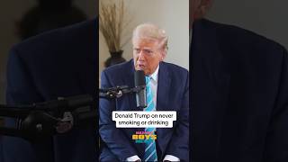 Donald Trump on never smoking or drinking shorts [upl. by Nosle]