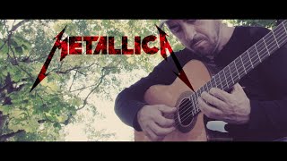 NOTHING ELSE MATTERS  Metallica  fingerstyle guitar cover by soYmartino [upl. by Alliuqahs676]