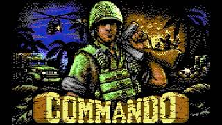 Commando Main Theme 1HR Looped  Commando Commodore 64 Music [upl. by Arahsat]