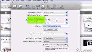 How to change the home page in Safari [upl. by Alansen]