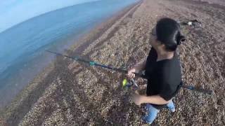 Mackerel Mayhem Montage  Mackerel Fishing At Chesil Beach [upl. by Anytsyrk]