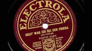 Heut war ich bei der Frieda Austin Egen 1927 [upl. by Leese525]