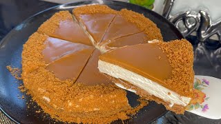 Ëmbelsirë me Biskota🤩 Receta 10minutëshe që do t’ju kënaqë me shije Lotus Cheesecake Recipe😋 [upl. by Stephine]