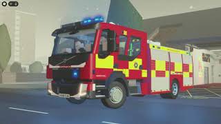 Newport Pagnell Pump Turnout on TwoTones  BFRS Roblox [upl. by Dibb]