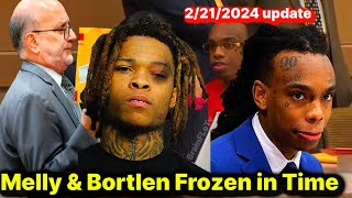 YNW Melly Double Murder Trial Update quotFrozenquot in Time [upl. by Yelyak472]