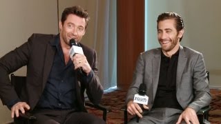 Hugh Jackman and Jake Gyllenhaal Talk Prisoners  TIFF 2013 [upl. by Dlareg]