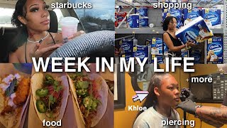 a chill week in my life  food starbucks  shopping  more ♡  ChesaTheBrat [upl. by Renee]