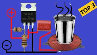 TOP 3 Simple Induction Heater Circuit [upl. by Ioves]