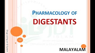 Digestants Pharmacology Malayalam [upl. by Akinimod]