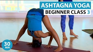 ASHTANGA YOGA BEGINNER CLASS 3 [upl. by Ecirp]