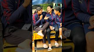 Shreyanka patil his cricketer friend girlsshreyankapatil cricket youtubeshorts [upl. by Doralynn316]