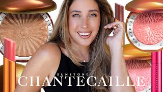 CHANTECAILLE SUMMER MAKEUP ☀️ SUNSTONE COLLECTION REVIEW ☀️ SUNSTONE BRONZER BLUSHES amp LIP SHEER [upl. by Aihsyn]