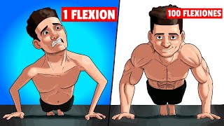 ✅ 7 Consejos Para Hacer 100 FLEXIONES  Aumenta Tus Flexiones RÁPIDAMENTE [upl. by Ilrebmik]