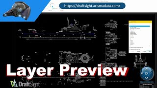 DraftSight Indonesia  Penggunaan Layer Preview pada DraftSight [upl. by Aivizt]