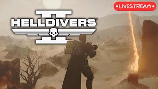 I Love The Smell Of Napalm In The Morning  Helldivers 2 PS5 Live Gameplay [upl. by Yknarf473]