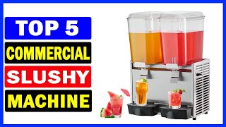 Top 5 Best Commercial Slushy Machine Of 2024  Best Beverage Slush Machines [upl. by Aivilo]