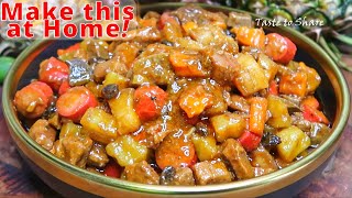 Easy amp Delicious Pork Menudong tuyo Recipe💯👌 How to Make Delicious Pork Menudo Best Menudo [upl. by Brok]