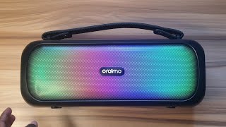 Oraimo Bass Go Boom Bluetooth Speaker Unboxing and Sound Test [upl. by Beitnes377]