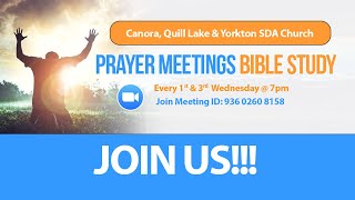 District Wednesday Night Bible StudyPrayer Meeting Promo [upl. by Burt]