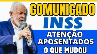 INSS emite comunicado EM NOVEMBRO para TODOS os aposentados e pensionistas ANUNCIOU MUDANÇA [upl. by Ragouzis146]