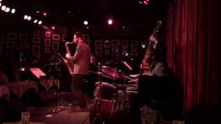 Chad LefkowitzBrown  Donna Lee live at Birdland Jazz Club [upl. by Lav]