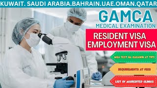 MEDICAL EXAMINATION FOR VISA APPLICATION GAMCA ACCREDITED ofwmiddleeast gcc gamcamedical ofw [upl. by Hsemar]