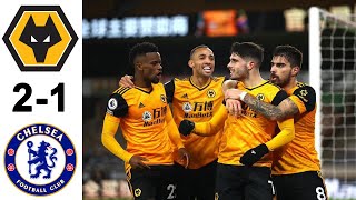 Wolverhampton Wanderers vs Chelsea 21 English Premier League 2023 [upl. by Yenaj279]