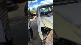 Car RAUM denting automobile youtubeshorts cardentrepair modified [upl. by Fanni]