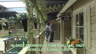 SHOWROOM Theunissen tuinhuisjes [upl. by Herrmann819]