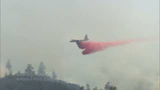 Shirley Fire Aircraft 2014 HD Sequoia National Forest [upl. by Pappas393]