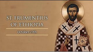 Saint of the day Frumentius of Ethiopia  Oct 27 saintoftheday catholic christianity [upl. by Buff]