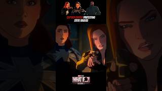 Captain Carter amp Black Widow vs the Red Room 🔥 whatif marvel [upl. by Catrina210]