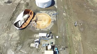 Surveillance camera captures deadly water tank explosion in Lemoore [upl. by Portuna]