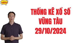 Thống Kê Xổ Số Vũng Tàu 29102024  Thống Kê XSVT  thongkexsvt thongkexosovungtau [upl. by Russon]