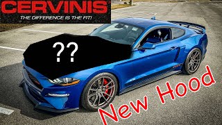 Cervinis Hood for 18 S550 Mustang [upl. by Donaghue478]