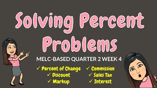 SOLVING PERCENT PROBLEMS  GRADE 6 [upl. by Aicilla]