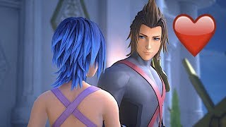 Aqua Has A Crush On Terra  Kindom Hearts 3 English [upl. by Eelyrag]