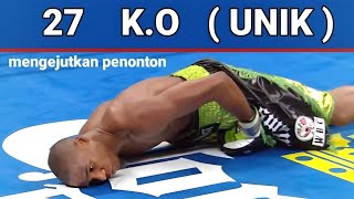 27 KO DAN TKO 🥊🥊 UNIK DAN MENGEJUTKAN PENONTON [upl. by Naillig]