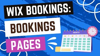 Wix Bookings Adding amp Designing Webpages Bookings Pages [upl. by Lalise]