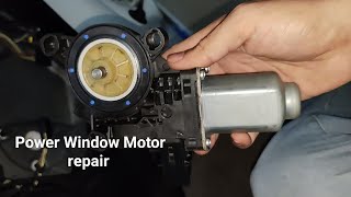 Power window not working Try this power window motor repair method at home [upl. by Yreved]